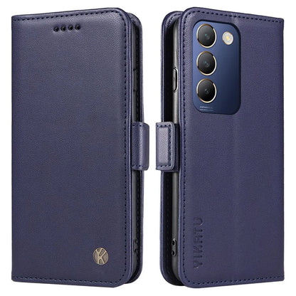 YIKATU YK-003 For vivo V40 SE 5G / Y100 5G (Indonesia) / Y200e 5G / V30 Lite 5 Case Leather Phone Cover All-Round Protection