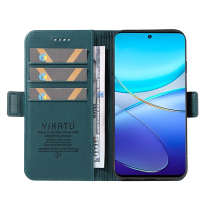 YIKATU YK-003 For vivo V40 SE 5G / Y100 5G (Indonesia) / Y200e 5G / V30 Lite 5 Case Leather Phone Cover All-Round Protection