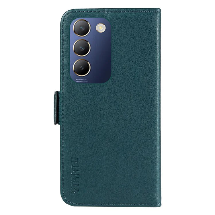 YIKATU YK-003 For vivo V40 SE 5G / Y100 5G (Indonesia) / Y200e 5G / V30 Lite 5 Case Leather Phone Cover All-Round Protection