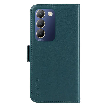 YIKATU YK-003 For vivo V40 SE 5G / Y100 5G (Indonesia) / Y200e 5G / V30 Lite 5 Case Leather Phone Cover All-Round Protection