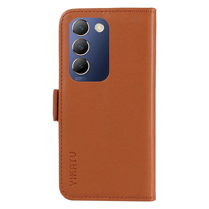 YIKATU YK-003 For vivo V40 SE 5G / Y100 5G (Indonesia) / Y200e 5G / V30 Lite 5 Case Leather Phone Cover All-Round Protection