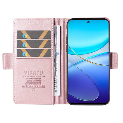 YIKATU YK-003 For vivo V40 SE 5G / Y100 5G (Indonesia) / Y200e 5G / V30 Lite 5 Case Leather Phone Cover All-Round Protection