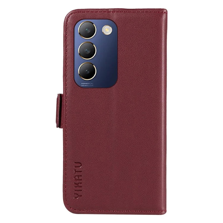 YIKATU YK-003 For vivo V40 SE 5G / Y100 5G (Indonesia) / Y200e 5G / V30 Lite 5 Case Leather Phone Cover All-Round Protection