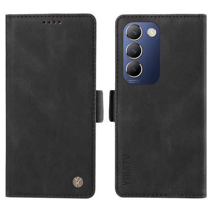 YIKATU YK-005 For vivo V40 SE 5G / Y200e 5G / Y100 5G (Indonesia) / V30 Lite 5G (India) Wallet Case Leather Phone Cover