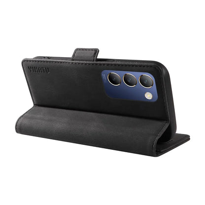 YIKATU YK-005 For vivo V40 SE 5G / Y200e 5G / Y100 5G (Indonesia) / V30 Lite 5G (India) Wallet Case Leather Phone Cover