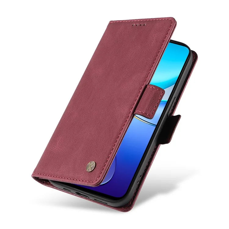 YIKATU YK-005 For vivo V40 SE 5G / Y200e 5G / Y100 5G (Indonesia) / V30 Lite 5G (India) Wallet Case Leather Phone Cover
