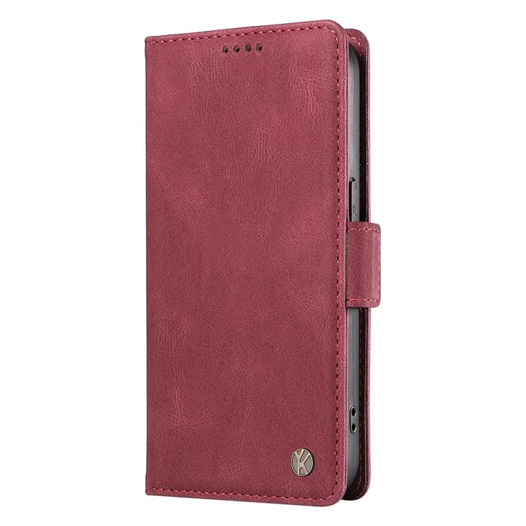 YIKATU YK-005 For vivo V40 SE 5G / Y200e 5G / Y100 5G (Indonesia) / V30 Lite 5G (India) Wallet Case Leather Phone Cover