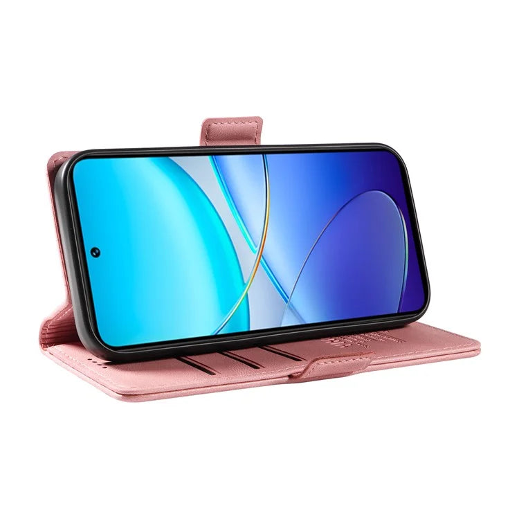 YIKATU YK-005 For vivo V40 SE 5G / Y200e 5G / Y100 5G (Indonesia) / V30 Lite 5G (India) Wallet Case Leather Phone Cover