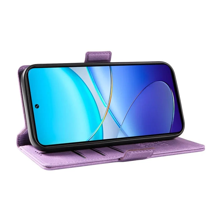 YIKATU YK-005 For vivo V40 SE 5G / Y200e 5G / Y100 5G (Indonesia) / V30 Lite 5G (India) Wallet Case Leather Phone Cover