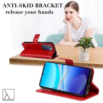 KT Imprinting Flower Series-3 For vivo V40 SE 5G / Y100 5G (Indonesia) / Y200e 5G / V30 Lite 5G (India) Case Leather Phone Wallet Cover