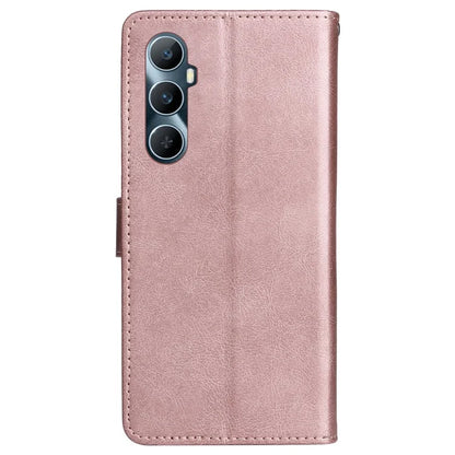 KT Leather Series-2 for Realme C65 4G Case Folio Shockproof Solid Color Phone Cover
