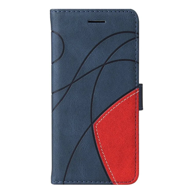 KT Leather Series-1 For vivo V29e (Global) 5G / Y200 (India) 5G Case Dual Color Splicing Phone Leather Cover