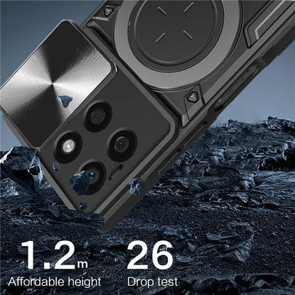 For Honor X8b 4G Case TPU+PC Ring Kickstand Phone Cover Support Magnetic Car Mount
