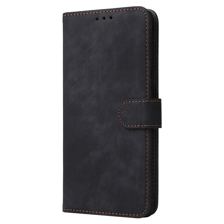 For vivo V30e 5G Case RFID Blocking Leather Wallet Phone Cover with Strap