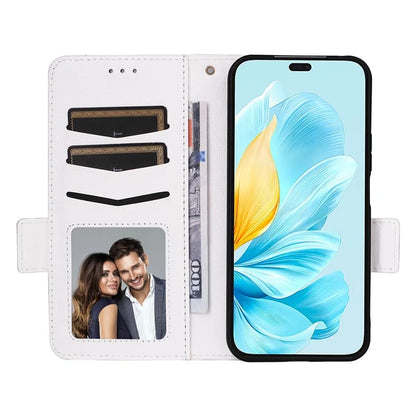 For Honor 200 Lite Case with Hand Strap PU Leather Wallet Phone Cover