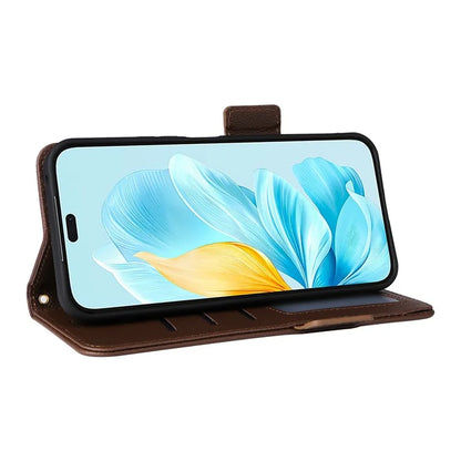 For Honor 200 Lite Case with Hand Strap PU Leather Wallet Phone Cover