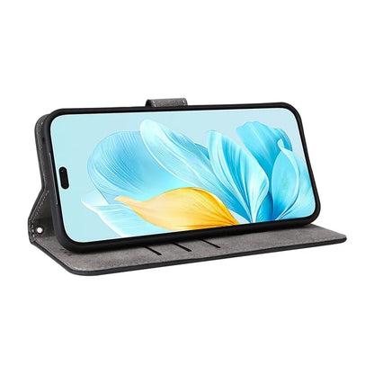 For Honor 200 Lite Case RFID Blocking Leather Wallet Phone Cover with Strap