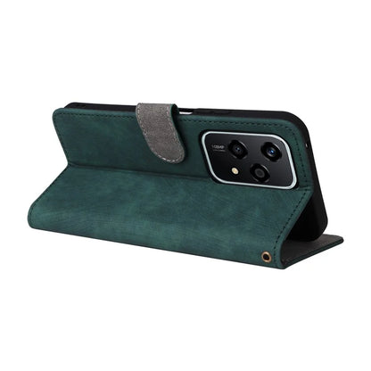 For Honor 200 Lite Case RFID Blocking Leather Wallet Phone Cover with Strap