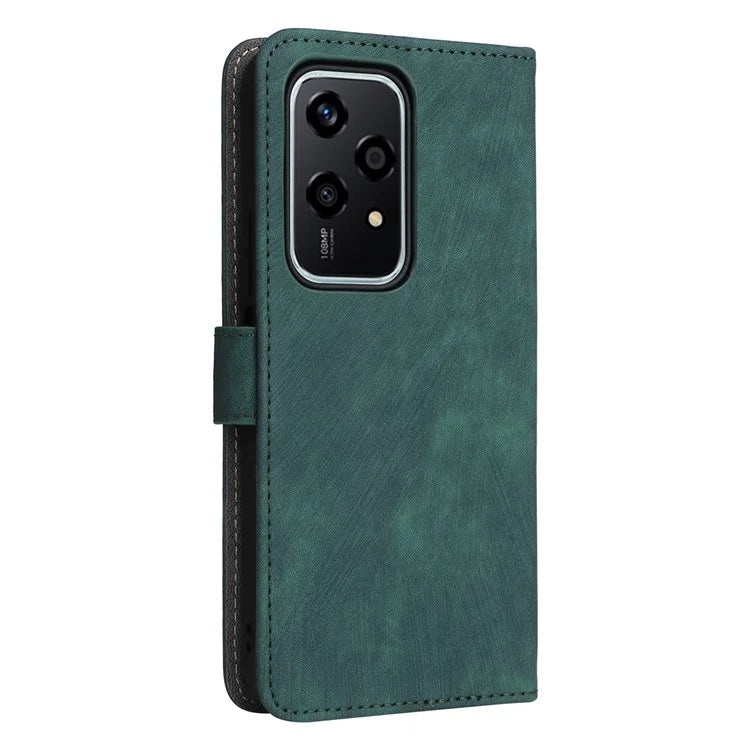 For Honor 200 Lite Case RFID Blocking Leather Wallet Phone Cover with Strap