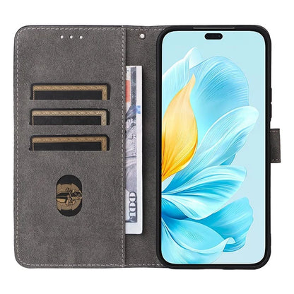 For Honor 200 Lite Case RFID Blocking Leather Wallet Phone Cover with Strap