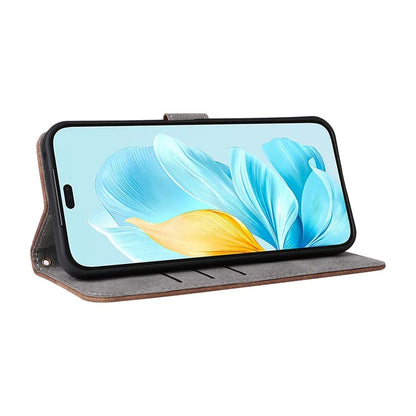 For Honor 200 Lite Case RFID Blocking Leather Wallet Phone Cover with Strap