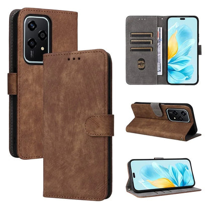 For Honor 200 Lite Case RFID Blocking Leather Wallet Phone Cover with Strap