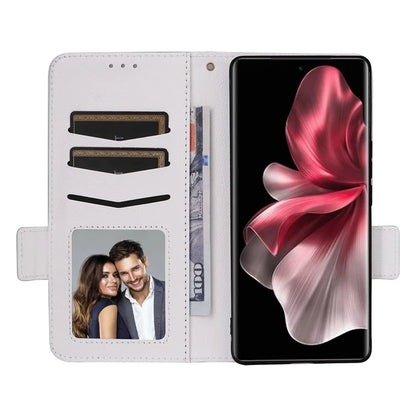 For vivo V30e 5G Wallet Case Litchi Texture Stand Leather Phone Cover