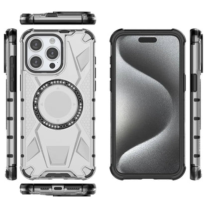 For iPhone 14 Pro Case Compatible with MagSafe TPU Frame PC Back Cover