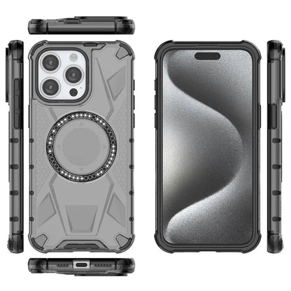 For iPhone 14 Pro Case Compatible with MagSafe TPU Frame PC Back Cover