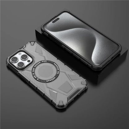 For iPhone 14 Pro Case Compatible with MagSafe TPU Frame PC Back Cover