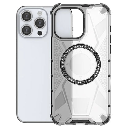 For iPhone 14 Pro Max Case TPU+PC Back Phone Cover Compatible with MagSafe