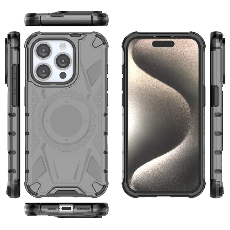 For iPhone 14 Pro Case PC Back TPU Frame Shockproof Phone Cover