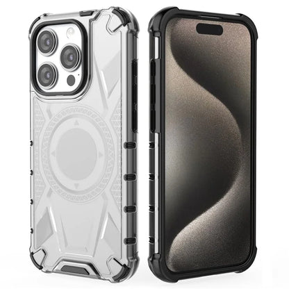 For iPhone 14 Pro Case PC Back TPU Frame Shockproof Phone Cover