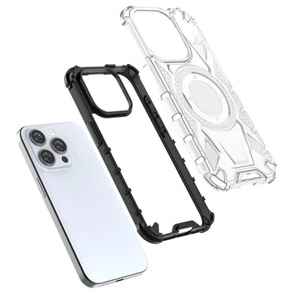 For iPhone 14 Pro Case PC Back TPU Frame Shockproof Phone Cover