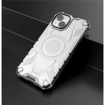 For iPhone 15 Case PC+TPU Anti-Drop Armor Rugged Phone Cover