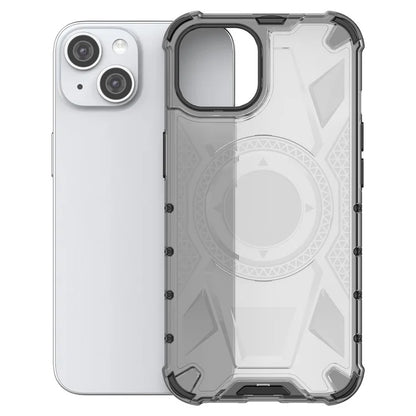 For iPhone 14 Case PC+TPU Reinforced Corners Hybrid Phone Cover