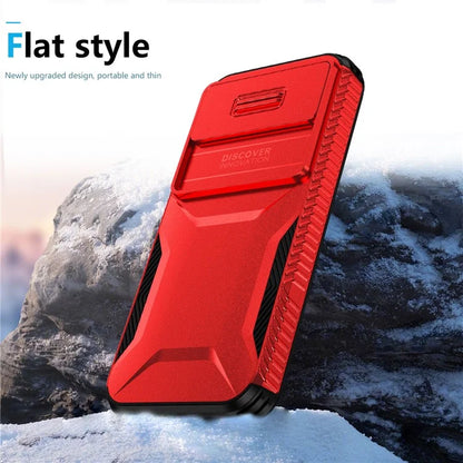 For Google Pixel 8a Case TPU+PC Phone Cover with Slide Lens Lid