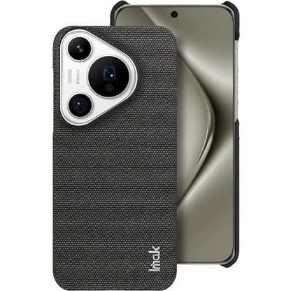 IMAK Ruiyi Series for Huawei Pura 70 Pro / Pura 70 Pro+ Case Fabric PU Leather Coated PC Phone Cover