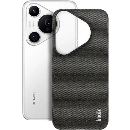 IMAK Ruiyi Series for Huawei Pura 70 Pro / Pura 70 Pro+ Case Fabric PU Leather Coated PC Phone Cover