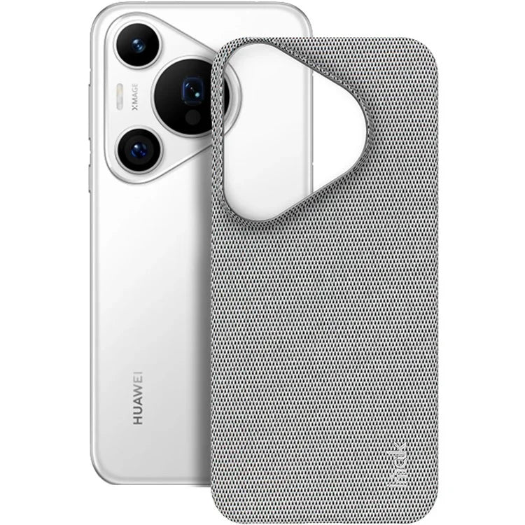IMAK Ruiyi Series for Huawei Pura 70 Pro / Pura 70 Pro+ Case Fabric PU Leather Coated PC Phone Cover