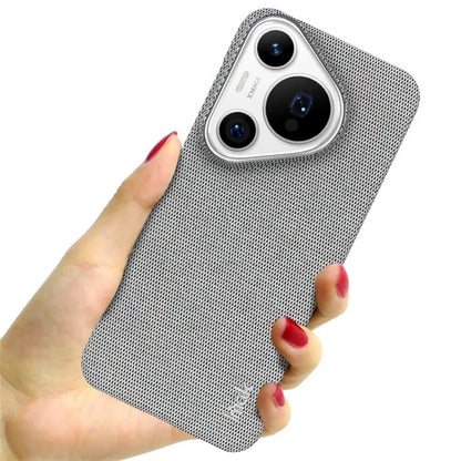 IMAK Ruiyi Series for Huawei Pura 70 Pro / Pura 70 Pro+ Case Fabric PU Leather Coated PC Phone Cover