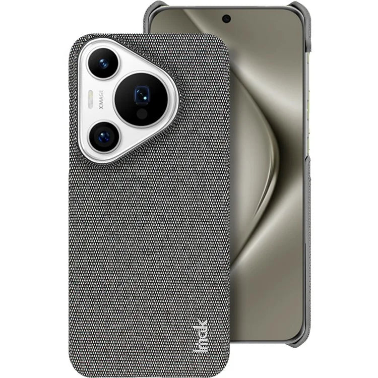 IMAK Ruiyi Series for Huawei Pura 70 Pro / Pura 70 Pro+ Case Fabric PU Leather Coated PC Phone Cover