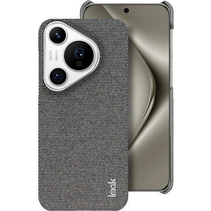 IMAK Ruiyi Series for Huawei Pura 70 Pro / Pura 70 Pro+ Case Fabric PU Leather Coated PC Phone Cover