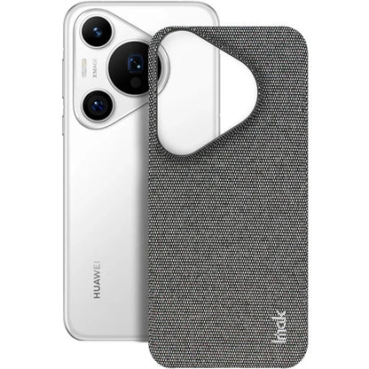 IMAK Ruiyi Series for Huawei Pura 70 Pro / Pura 70 Pro+ Case Fabric PU Leather Coated PC Phone Cover