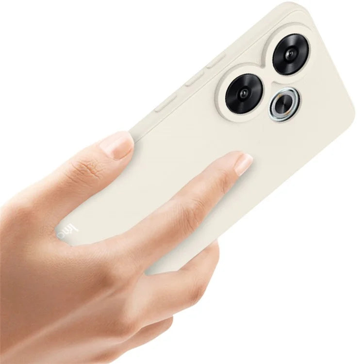 IMAK UC-4 Series for Xiaomi Redmi Turbo 3 5G / Poco F6 5G Case Straight Edge TPU Phone Cover