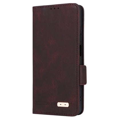 For Oppo A60 4G Wallet Case Hardware Decor PU Leather Stand Phone Cover