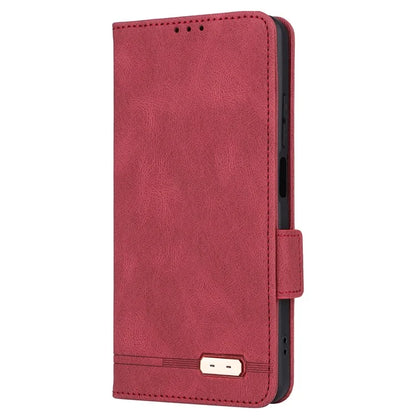 For Oppo A60 4G Wallet Case Hardware Decor PU Leather Stand Phone Cover