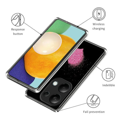 For Xiaomi Redmi Note 13 Pro 4G / Poco M6 Pro 4G Case Scratch-Proof Pattern Printing TPU Back Phone Cover