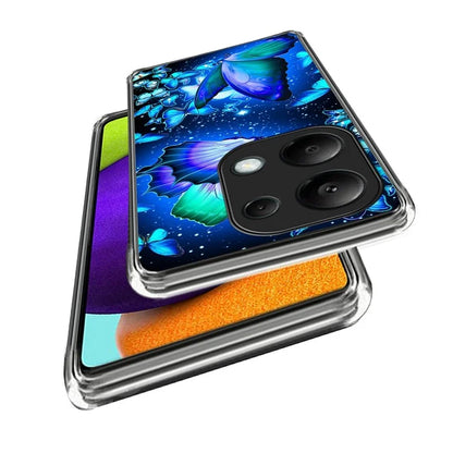 For Xiaomi Redmi Note 13 Pro 4G / Poco M6 Pro 4G Case Scratch-Proof Pattern Printing TPU Back Phone Cover