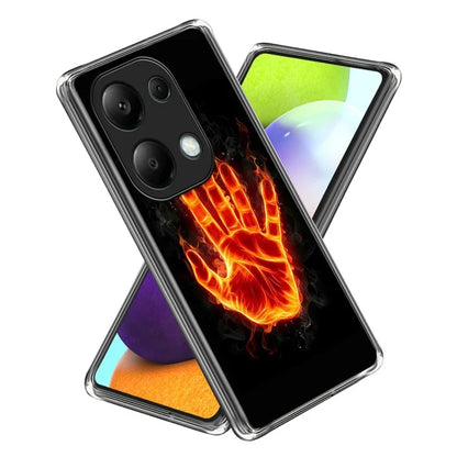 For Xiaomi Redmi Note 13 Pro 4G / Poco M6 Pro 4G Case Scratch-Proof Pattern Printing TPU Back Phone Cover